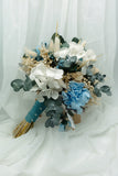 Ramo de Novia Preservado Azul