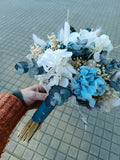 Ramo de Novia Preservado Azul