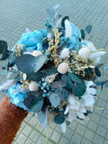 Ramo de Novia Preservado Azul