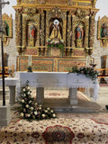 Decoración de mesas de Altar.
