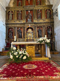 Decoración de mesas de Altar.