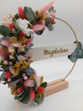 Aro Floral Preservado con Base