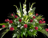 Centro Rosas, Lilium y Gladiolo