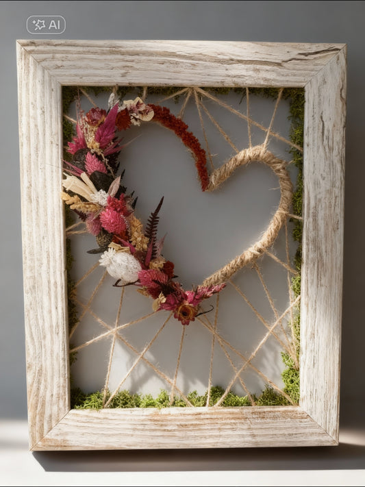 Marco Corazón Tela de Araña